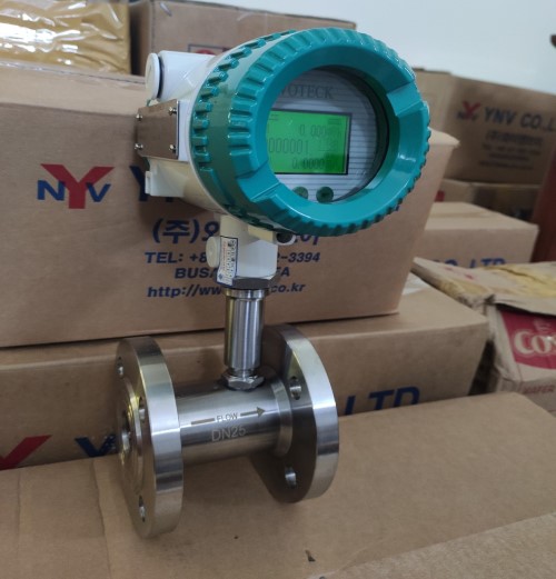 đồng hồ đo lưu lượng nước dạng turbine