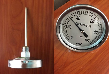 đồng hồ đo nhiệt độ chân sau wise t114
