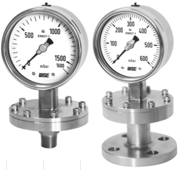 Đồng hồ đo áp suất dạng màng - Wise - Model P710, 730