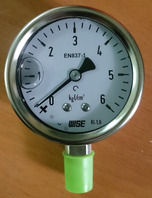 Đồng hồ đo áp suất mặt dầu wise hàn quốc