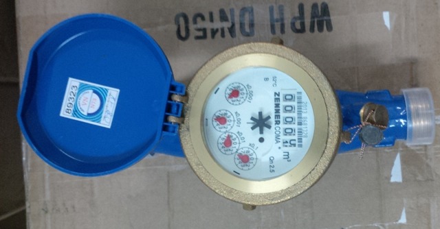 Đồng hồ đo lưu lượng nước zenner lắp ren