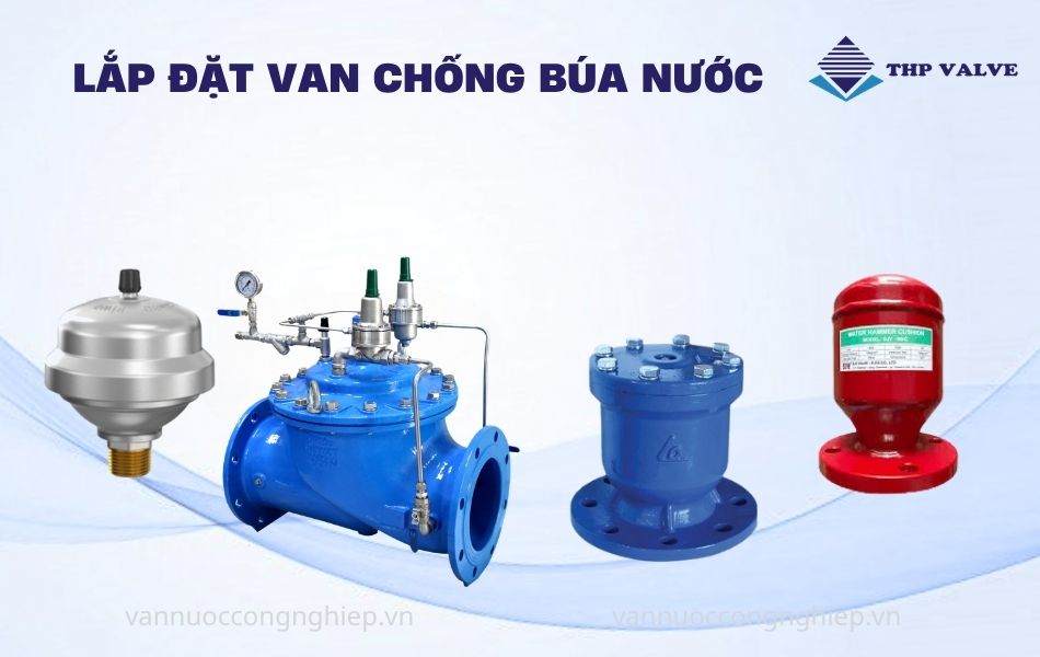 van chống búa nước van chống va