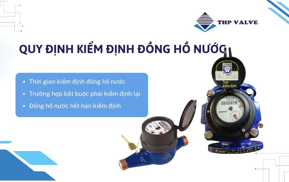 quy định kiểm định đồng hồ nước