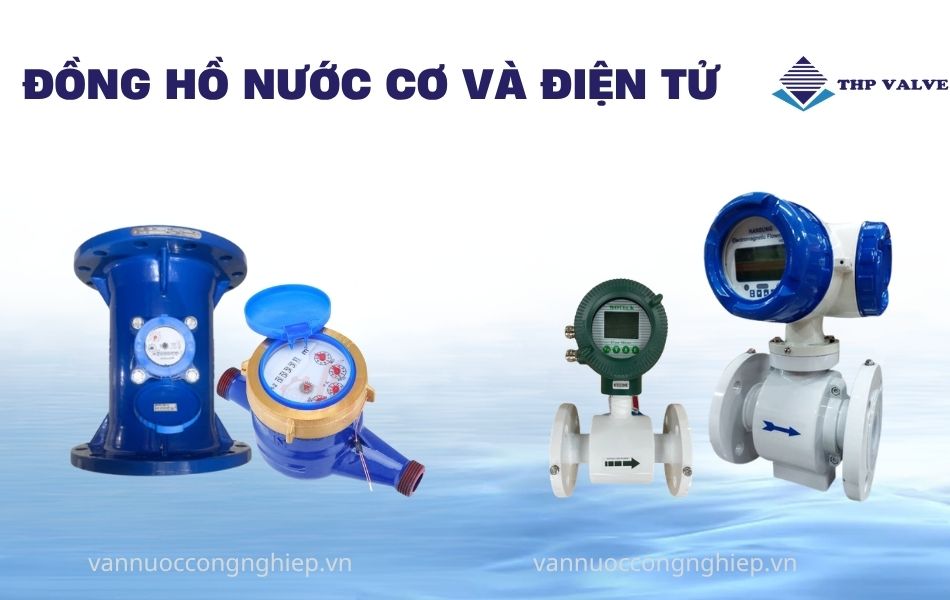 so sánh đồng hồ nước cơ và điện tử