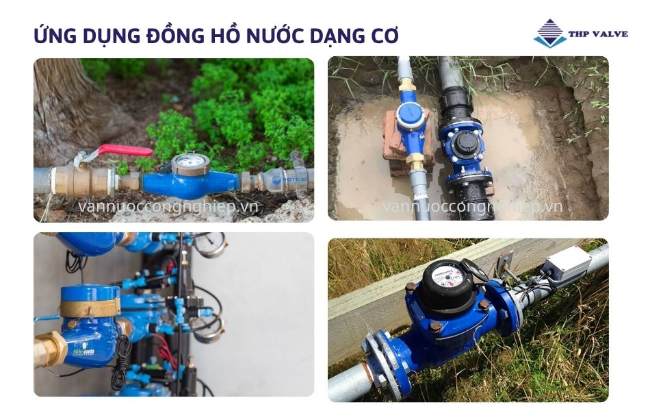 ứng dụng đồng hồ nước dạng cơ