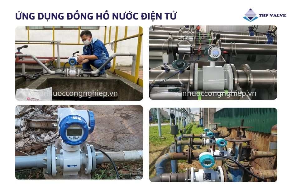 ứng dụng đồng hồ nước điện tử