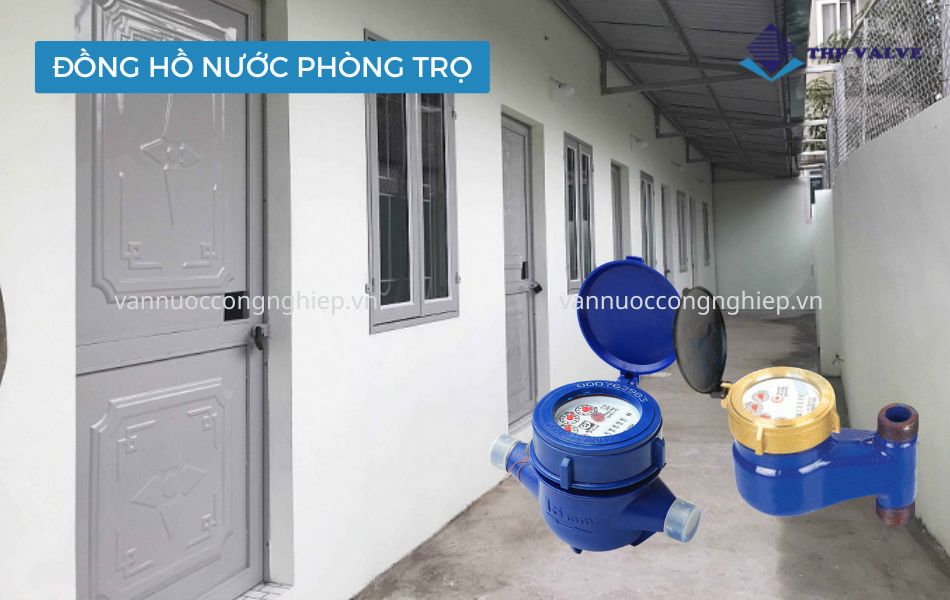 đồng hồ nước phòng trọ