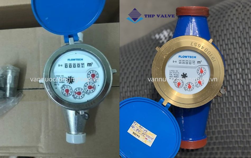 Đồng hồ nước phòng trọ Flowtech