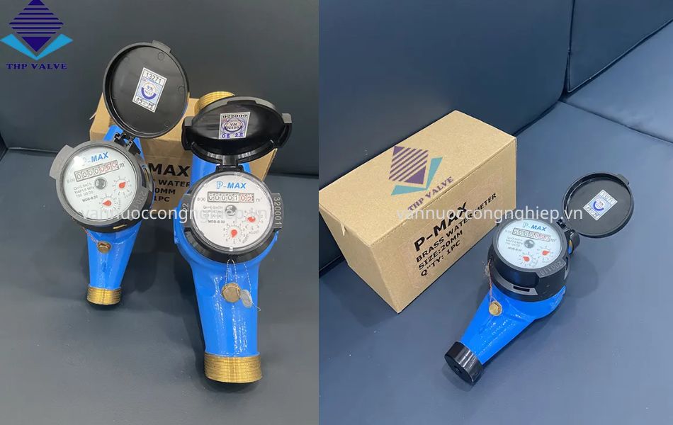 Đồng hồ nước phòng trọ Pmax