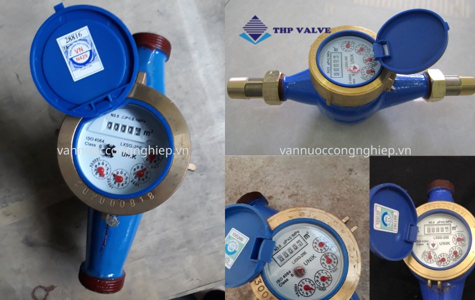 Đồng hồ nước phòng trọ Unik