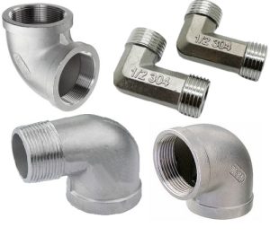 Cút ren inox | Co ren 90 độ inox 201 - 304 - 316