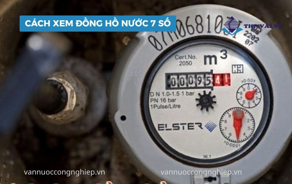 cách đọc đồng hồ nước 7 số