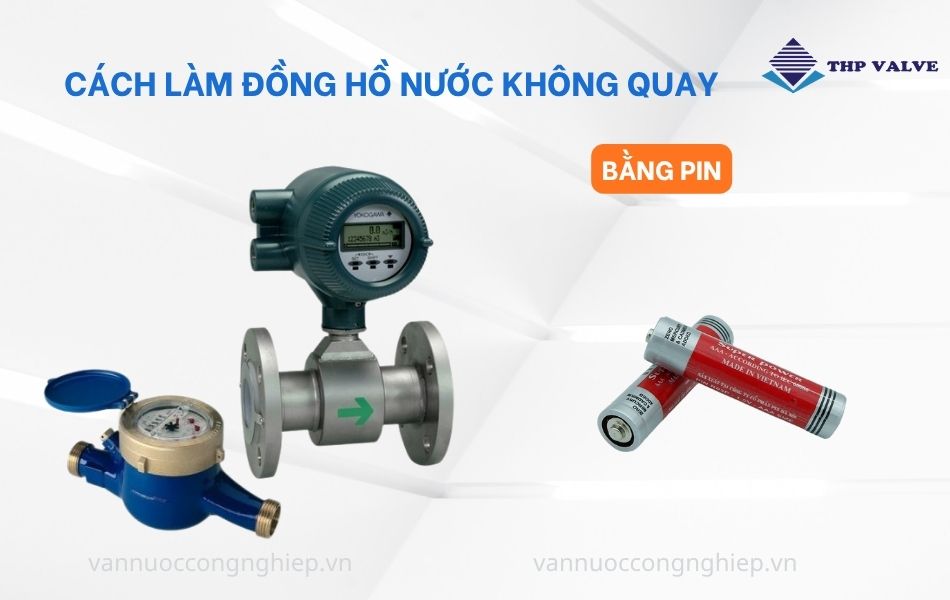 cách làm đồng hồ nước không quay bằng pin