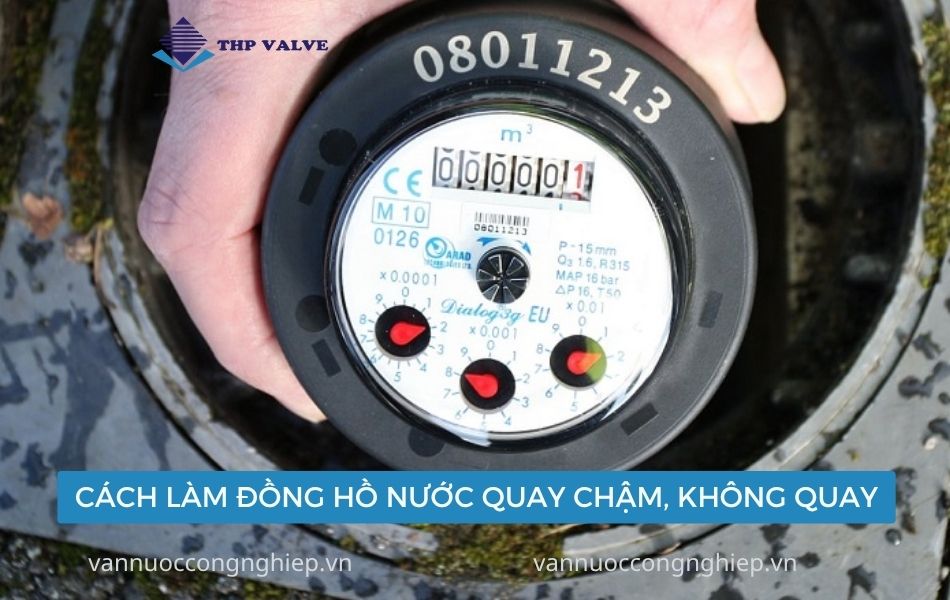 cách làm đồng hồ nước quay chậm, không quay