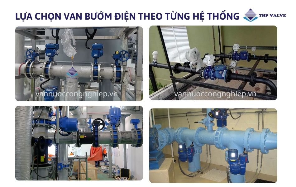chi tiết cách lựa chọn van bướm điều khiển điện