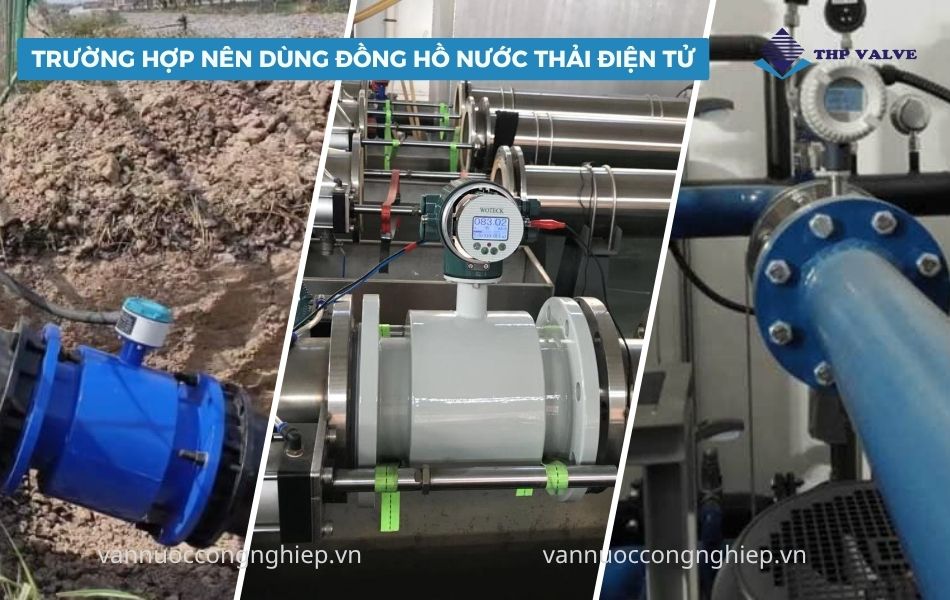 khi nào nên lựa chọn đồng hồ đo nước thải điện tử