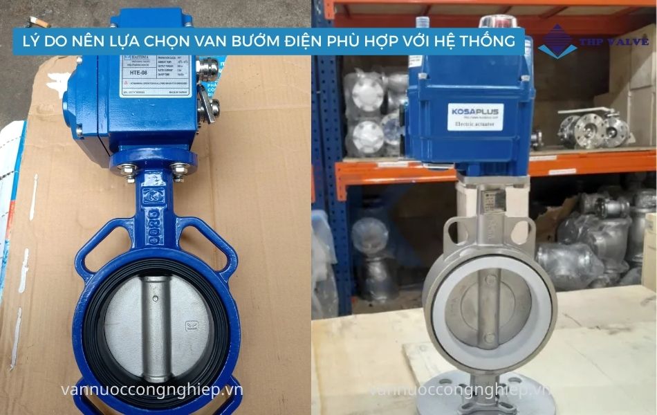 lý do nên lựa chọn van bướm điều khiển điện phù hợp