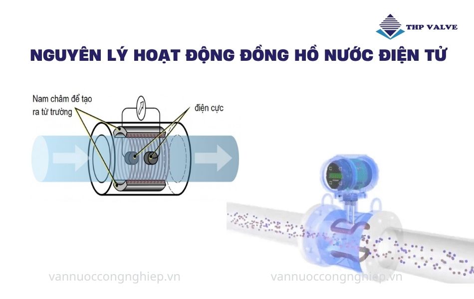 nguyên lý hoạt động đồng hồ nước điện tử