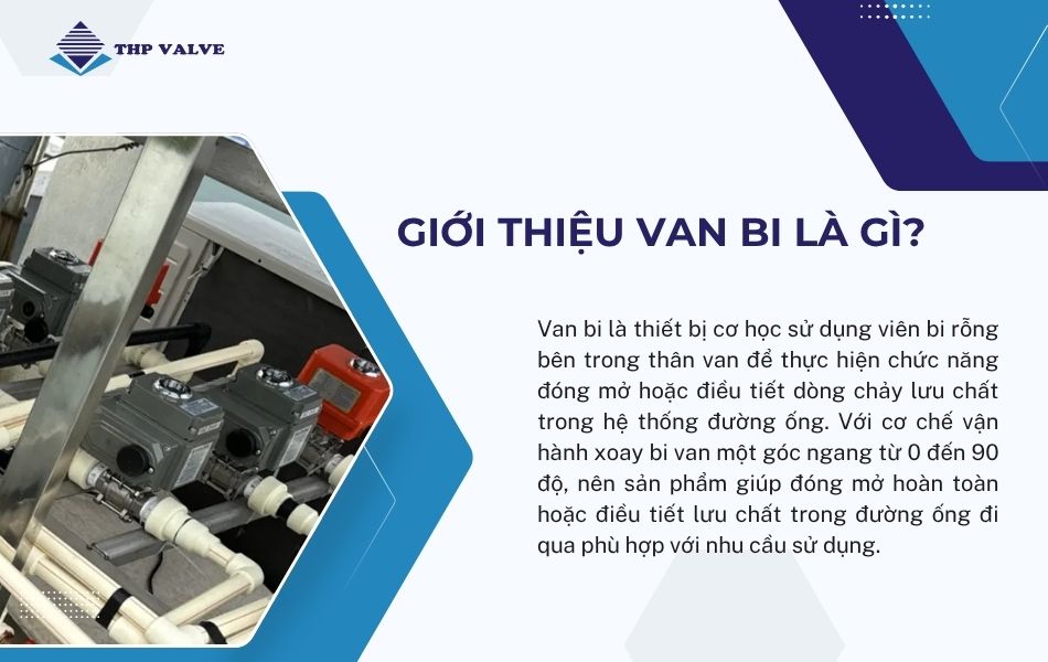 giới thiệu chung về van bi