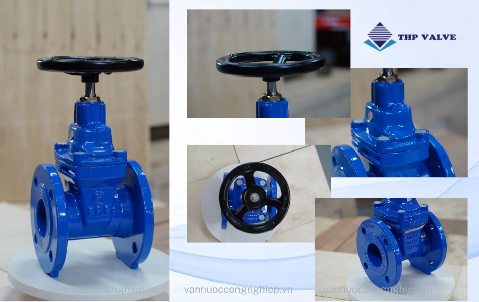 hình ảnh thực tế van cổng faf