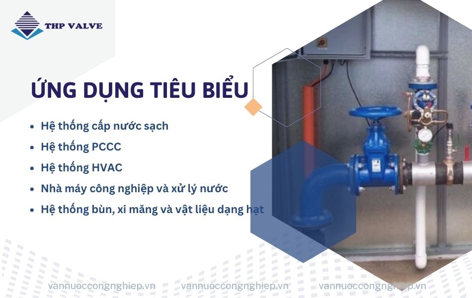 ứng dụng van cổng faf