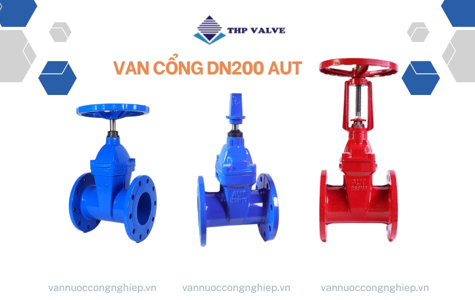 van cổng dn200 aut