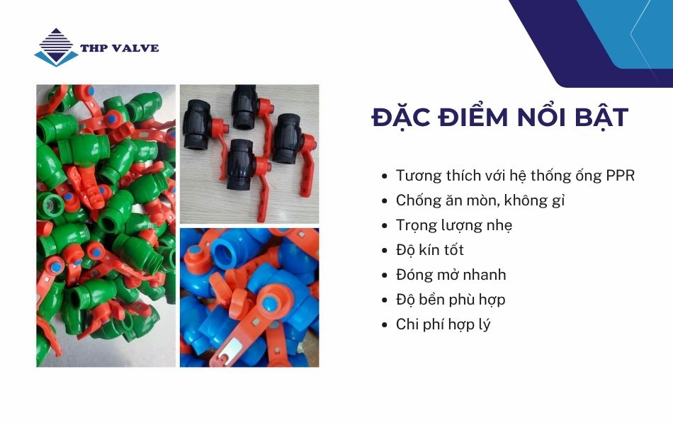ưu điểm nổi bật van bi ppr