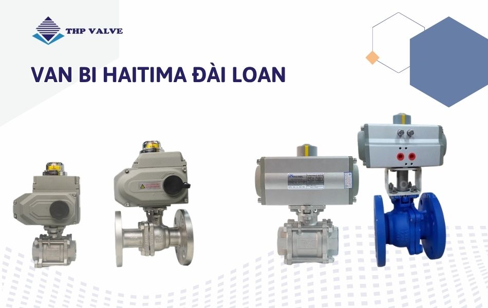Các mẫu van bi thương hiệu Haitima Taiwan