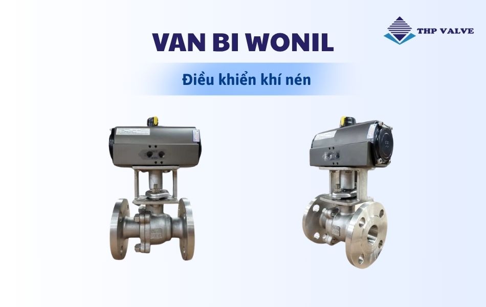 Sản phẩm van bi điều khiển khí nén của hãng Wonil Hàn Quốc
